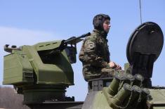 Борбена обука на модернизованим тенковима