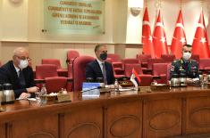 Meeting of Minister Stefanović and Akar in Ankara