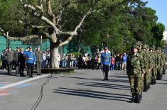 Salvo and Guards Drill on the Serbian Armed Forces Day