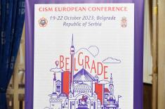 Media conference about Serbia hosting “CISM European Conference”