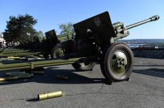 Salvo and Guards Drill on the Serbian Armed Forces Day