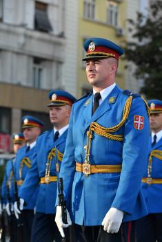 Salvo and Guards Drill on the Serbian Armed Forces Day