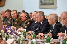 Ministers Vulin and Shoygu: The best cooperation ever