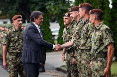 Ministar odbrane obišao 72. brigadu za specijalne operacije