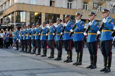 Salvo and Guards Drill on the Serbian Armed Forces Day