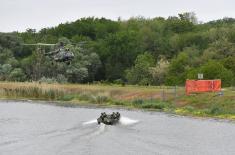 "Griffins" successfully conducted training at the "Kajtasovo" lock