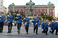 Salvo and Guards Drill on the Serbian Armed Forces Day