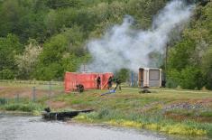 "Griffins" successfully conducted training at the "Kajtasovo" lock