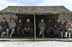 Senior Commander Day at “Platinum Wolf 19” Exercise  