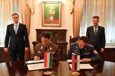 Signing of the Programme for Bilateral Military Cooperation between Serbia and Hungary