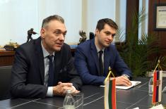 Meeting between Minister Stefanović and Bulgarian Ambassador