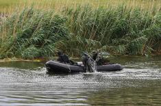 "Griffins" successfully conducted training at the "Kajtasovo" lock