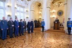 Minister Gašić attends ceremony marking Military Intelligence Agency Day, 141st anniversary of Military Intelligence Service
