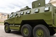 High level of ballistic and anti-mine protection of the new M-20 MRAP 6x6 armoured fighting vehicle 