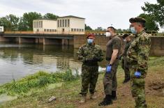 "Griffins" successfully conducted training at the "Kajtasovo" lock