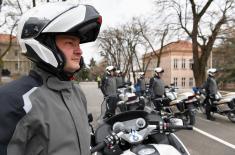 Најсавременији мотоцикли у Војсци Србије