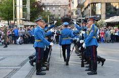 Salvo and Guards Drill on the Serbian Armed Forces Day