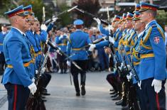 Salvo and Guards Drill on the Serbian Armed Forces Day