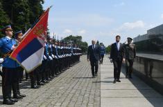 President of Montenegro Lays Wreath at Monument to Unknown Hero on Avala