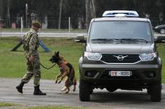 Minister Stefanović visits Dog Training Centre