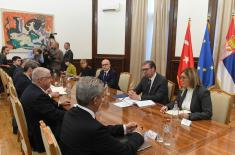 Meeting with Turkish Defence Minister Güler