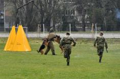 Minister Stefanović visits Dog Training Centre