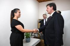 Министар Гашић обишао Центар Министарства одбране у Нишу