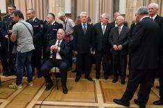 The reception of the President of the Republic on the occasion of Serbian Armed Forces Day