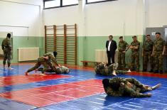 Ministar odbrane obišao 72. brigadu za specijalne operacije