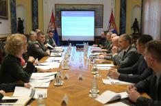 Meeting of Working group on creating conditions necessary for reintroduction of mandatory military service