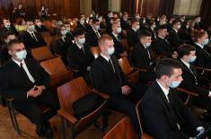 Graduation ceremony for Military Grammar School’s 45th Class