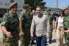 Minister Stefanović: Greater involvement of military in engineering works