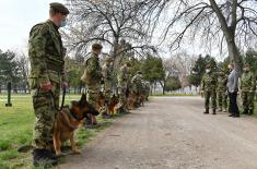 Minister Stefanović visits Dog Training Centre