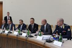 Minister Stefanović at Trilateral Meeting of Serbia, Austria and Hungary