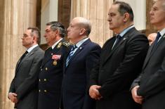 The reception of the President of the Republic on the occasion of Serbian Armed Forces Day