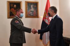 Minister Stefanović meets with Košare fighters