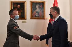 Minister Stefanović meets with Košare fighters