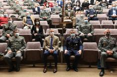 Minister Stefanović attends ceremony marking 170th anniversary of Military Veterinary Service