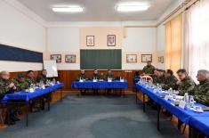 Minister Vulin: Training and Morale of the Units is at a High Level