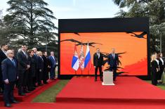 Ministers Vulin and Shoygu Laid Wreaths at the Cemetery of Liberators of Belgrade