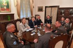 Minister Stefanović meets with Košare fighters