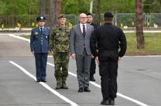 Ministar Vučević i general Mojsilović na primopredaji dužnosti komandanta „Kobri“