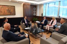 Meeting between Minister Stefanović and Republika Srpska’s Minister of Economy Petričević