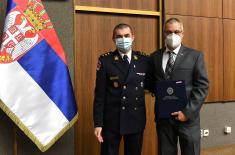 Minister Stefanović attends ceremony marking 170th anniversary of Military Veterinary Service