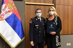 Minister Stefanović attends ceremony marking 170th anniversary of Military Veterinary Service