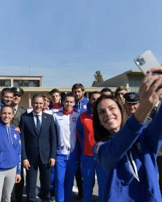 Minister Stefanović Meets Military Athletes