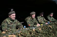 Тактичка увежбавања и бојева гађања јединица Копнене војске