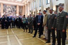 The reception of the President of the Republic on the occasion of Serbian Armed Forces Day