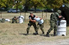 Обилазак обуке јединица за учешће у мисији UNIFIL