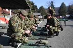 Minister Vučević visits 3rd Training Centre in Leskovac